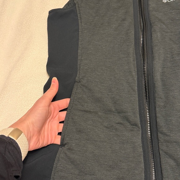 Columbia Charcoal Sleeveless Vest Mens Small - Picture 6 of 6